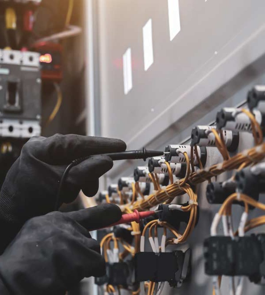 Close up image of electrical installation — Banlec Electrical in Gladstone, QLD Commercial Electrician Gladstone