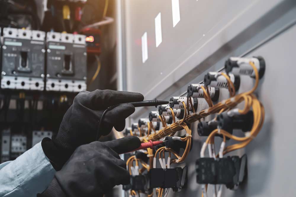 Close up image of electrical installation — Banlec Electrical in Gladstone, QLD Commercial Electrician Gladstone